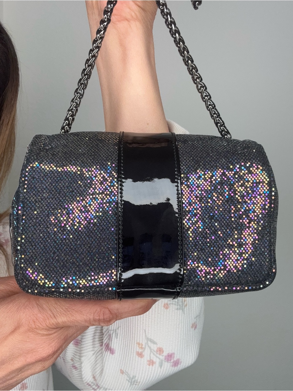 Christian Louboutin Sweet Charity rainbow glitter with Entrupy and dust bag - Picture 5 of 16
